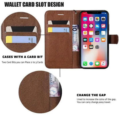 RFID Blocking Wallet Case for iPhone - Credit Card Protection Phone Case by Anti Spier
