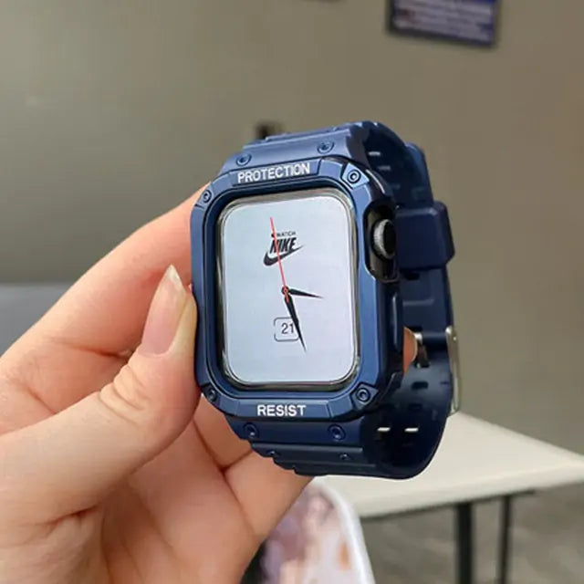 Watch Band & Case For iWatch Series 7 6 SE 5 by Anti Spier