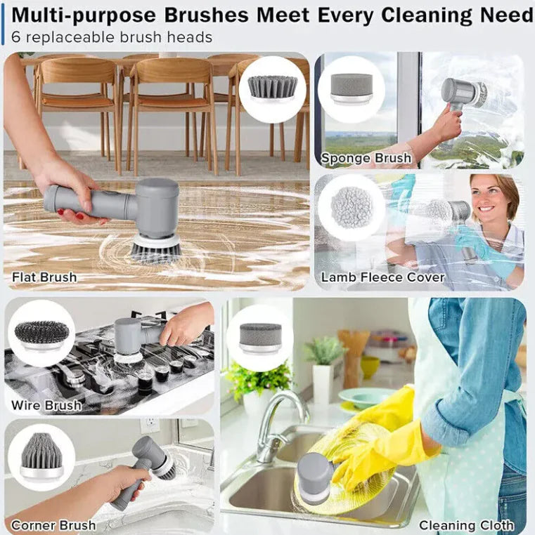 Electric Spin Scrubber by Anti Spier