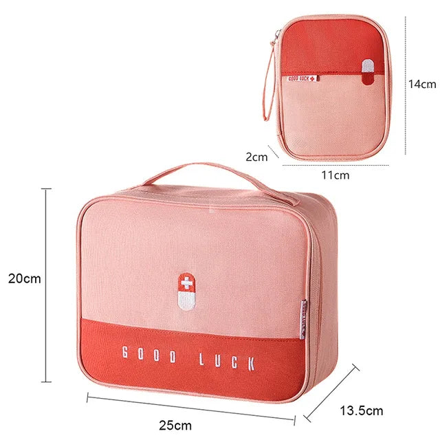 Large Capacity First Aid Kit Home Medicine Storage by Anti Spier