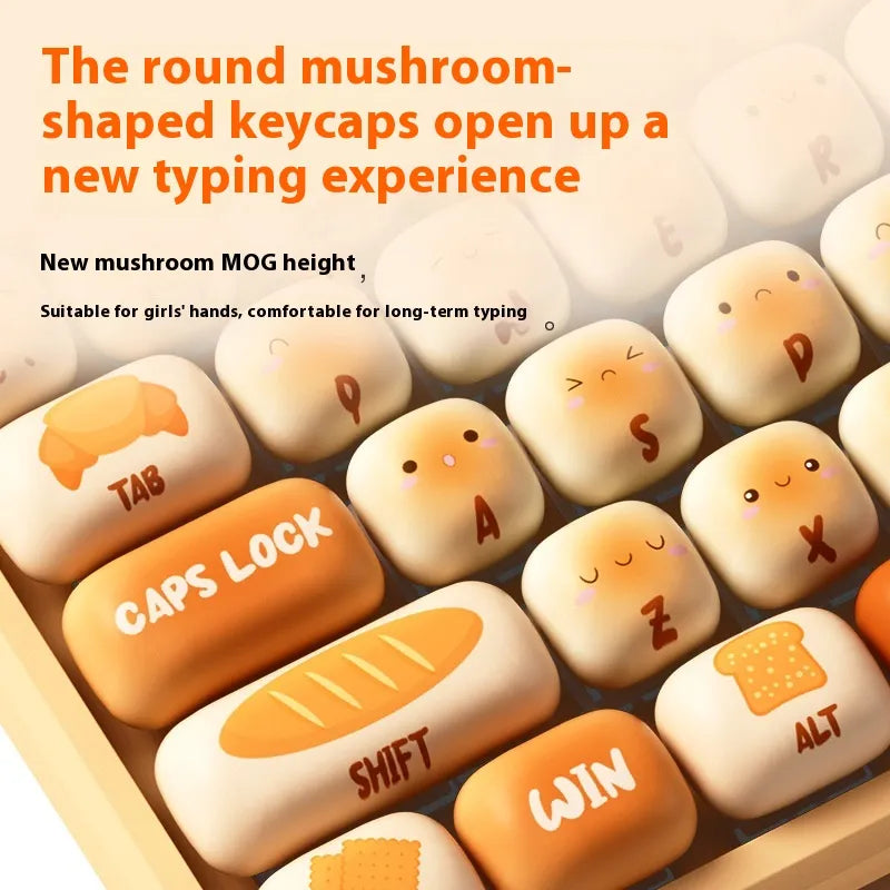 Steamed Bun Keyboard by Anti Spier