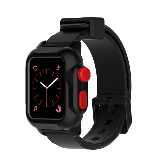 Waterproof Case And Strap Watch by Anti Spier