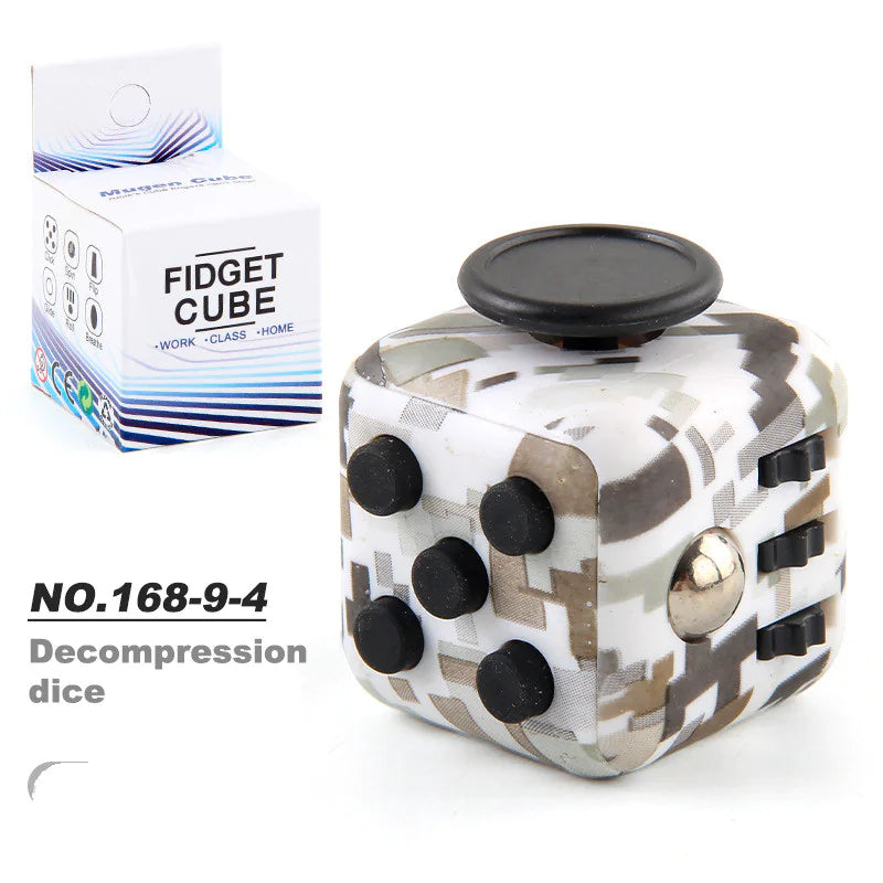 6-Sided Decompression Fidget Cube by Anti Spier