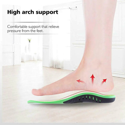 Orthotic Shoe Insoles Inserts Flat Feet High Arch Support For Plantar Fasciitis by Anti Spier