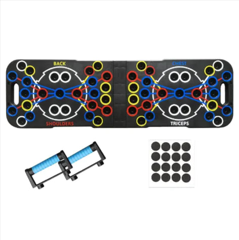 54-Hole Multi-Functional Push-Up Board by Anti Spier