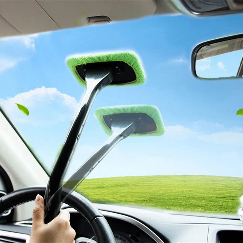 Car Window Cleaner Brush Kit by Anti Spier