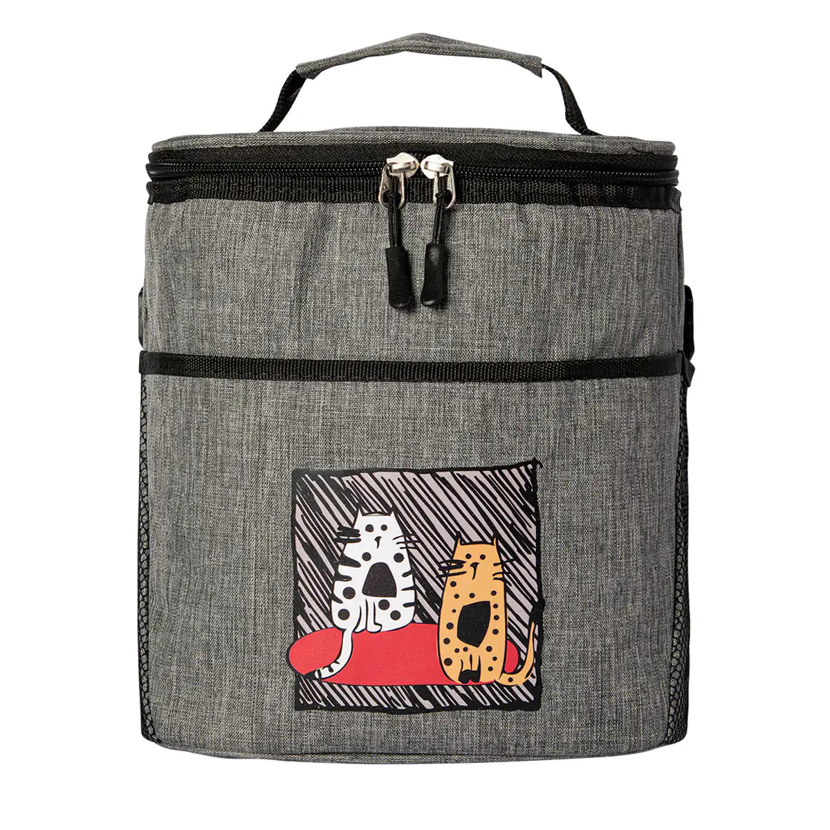 Biggdesign Cats Insulated Lunch Bag, Gray by Anti Spier