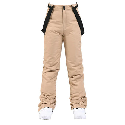 Windproof Waterproof Ski Pants with Detachable Elastic Waist by Anti Spier