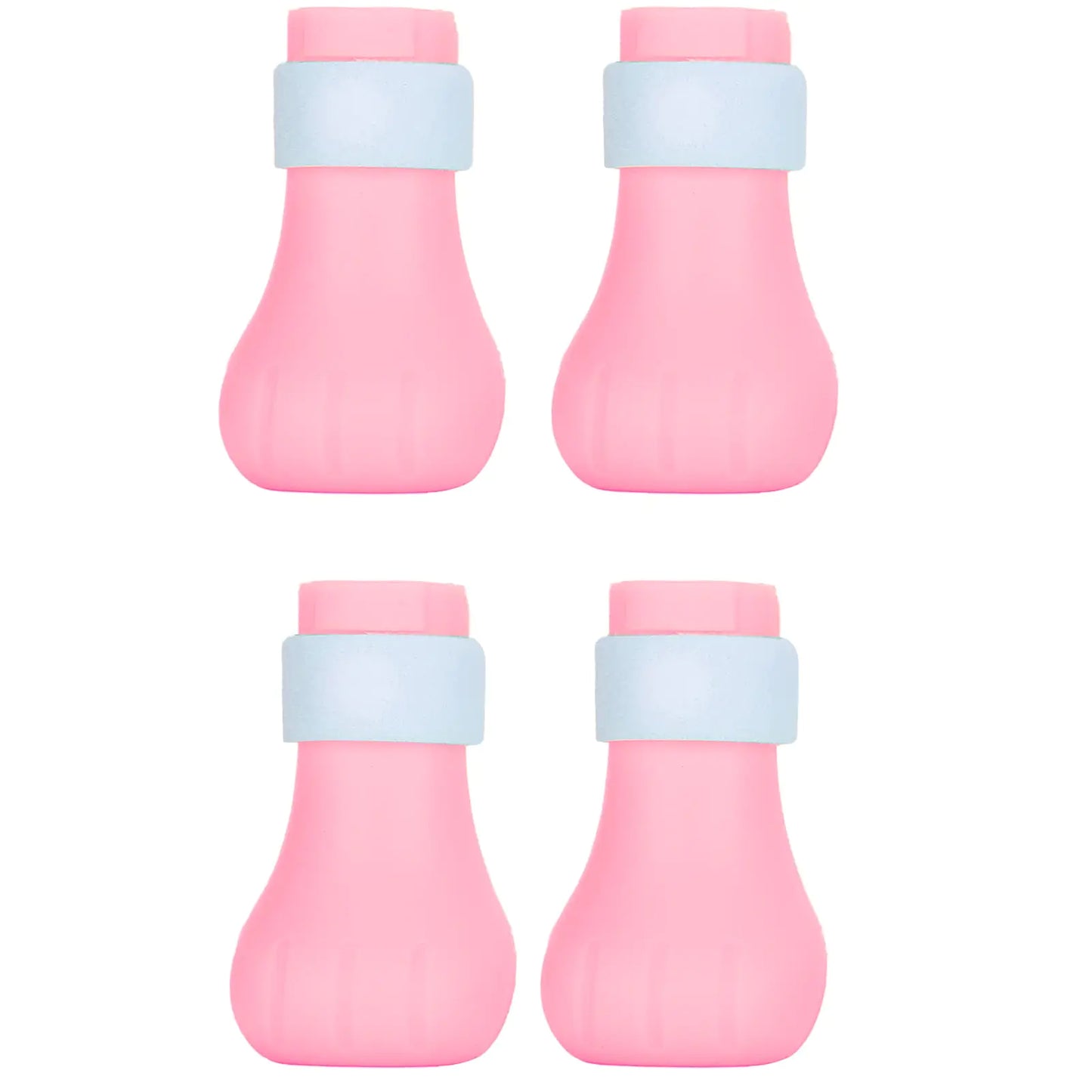 Anti Scratch Cat Shoes 4pcs Anti Scratch Cat Foot Covers Adjustable Silicone Pet Cat Protector for Bathing Anti Off Claw Shoes Boots Cover() by Anti Spier