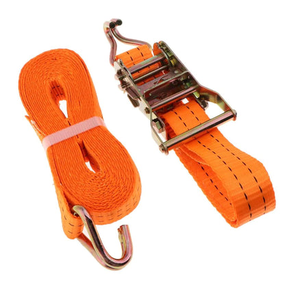 4 PK Ratchet Tie Down Straps 1.5" x 15 Feet 4,000 LB Safety J Hook Heavy Duty US by Anti Spier