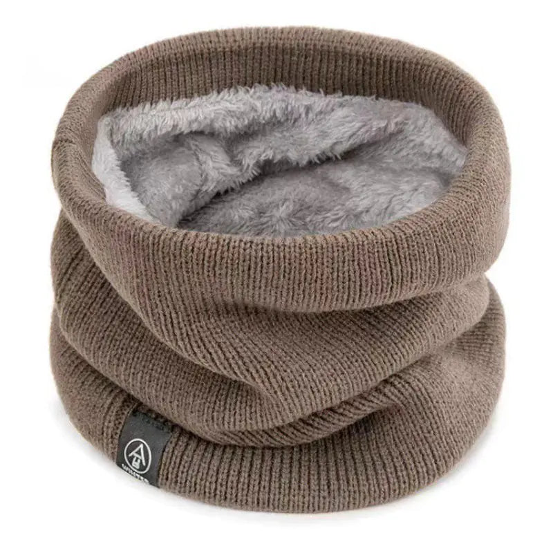 Unisex Thick Knit Wool Scarf by Anti Spier