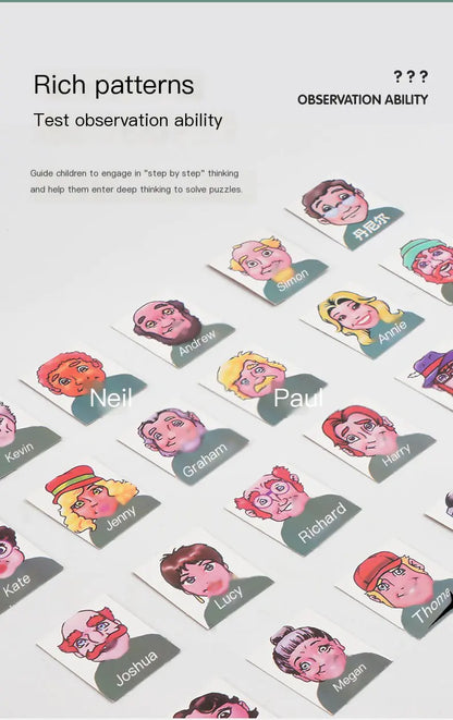 Guess Who? Logic Card Game by Anti Spier