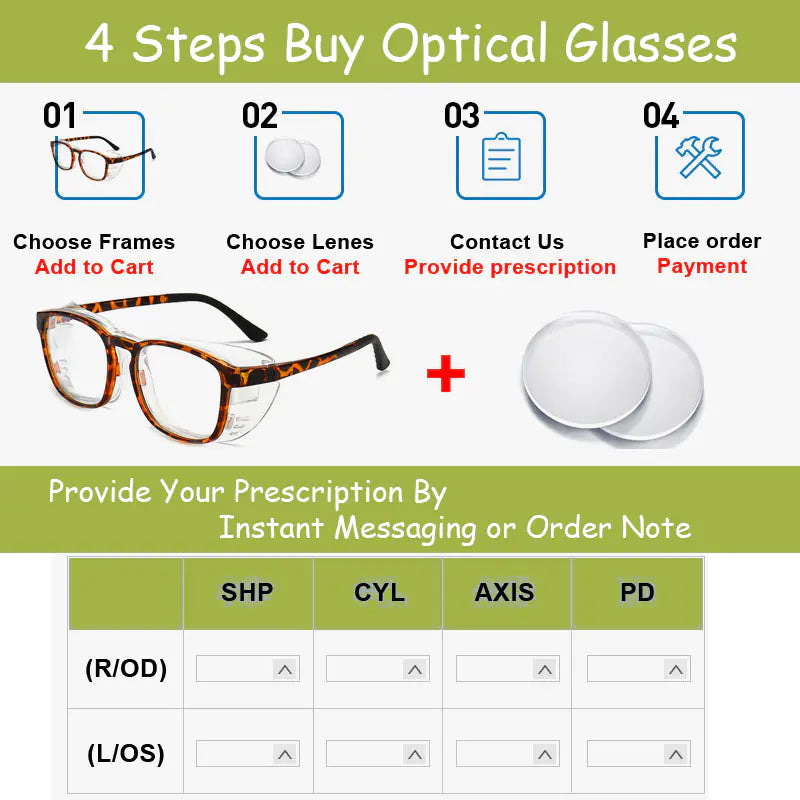 Moisture-Proof Blue Light Blocking Glasses with Prescription Frame by Anti Spier