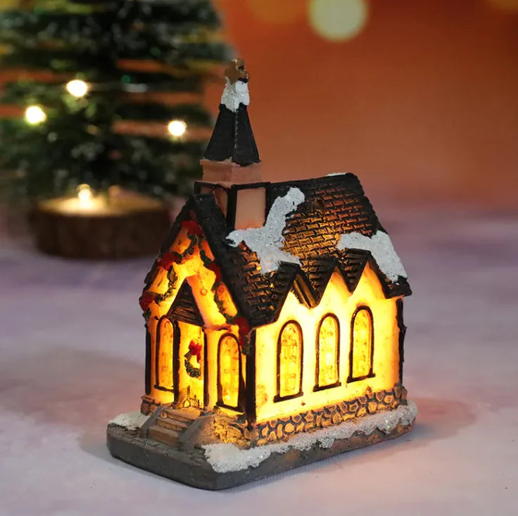 Christmas House Light Decoration by Anti Spier