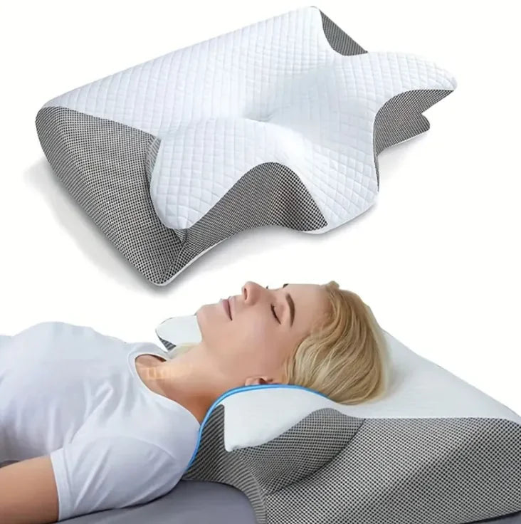 Memory Pillow Sleep Cervical Support by Anti Spier