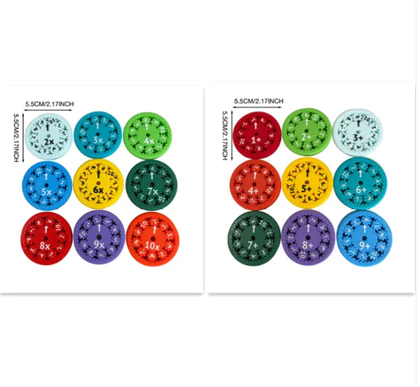 Math Fidget Spinner Puzzle – Fun Math Games for Stress Relief by Anti Spier