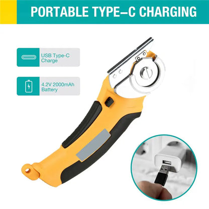 Rechargeable Electric Cordless Rotary Cutter by Anti Spier
