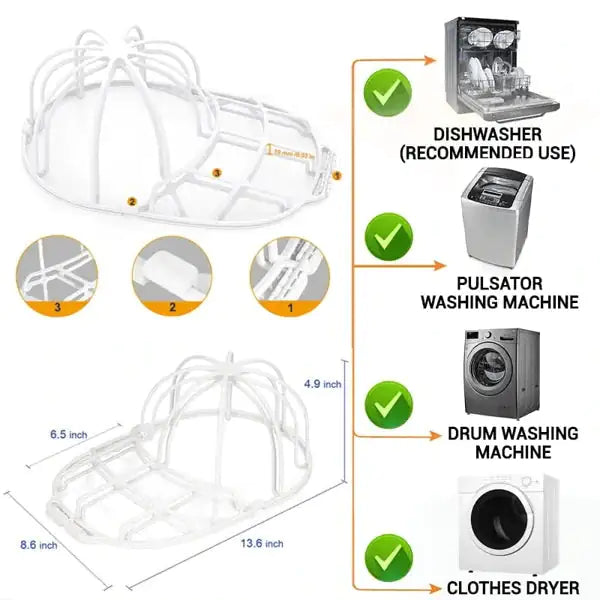 Caps Cleaning Assistant-Hat Washer by Anti Spier