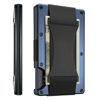 New Metal Card Bag Carbon Fiber Wallet Wallet RFID Anti-theft Swiping Blocking Technology by Anti Spier