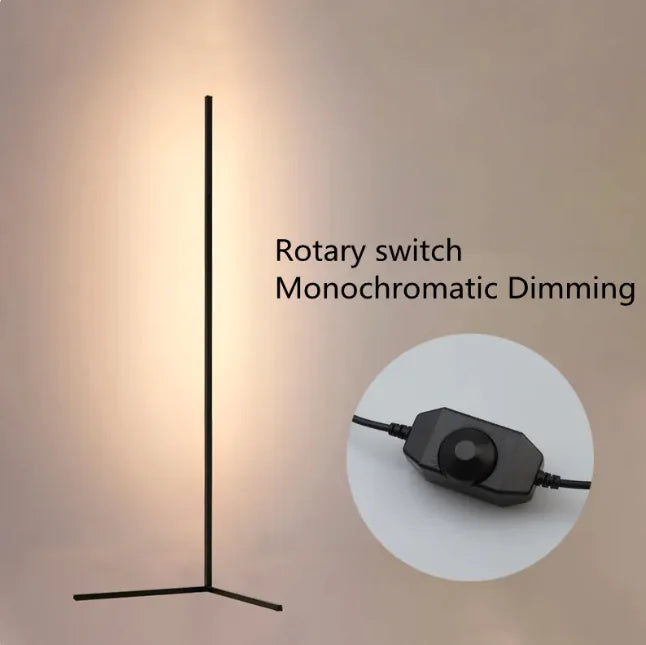 Symphony RGB Smart Corner Floor Lamp with Bluetooth & App Control by Anti Spier
