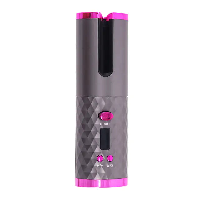 Cordless Auto Rotating Ceramic Hair Curler by Anti Spier