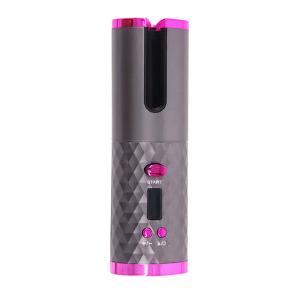 Cordless Auto Rotating Ceramic Hair Curler by Anti Spier