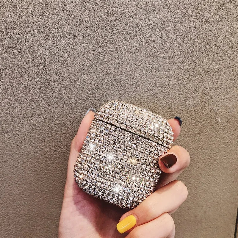 Luxury Bling Earbuds Case by Anti Spier