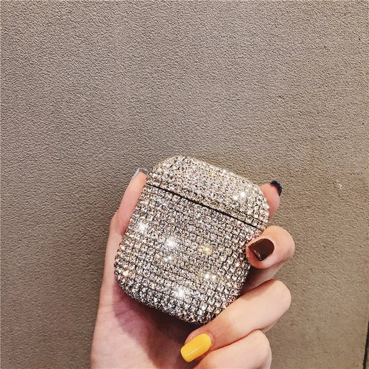 Luxury Bling Earbuds Case by Anti Spier