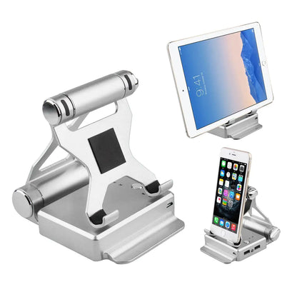 Podium Style Stand With Extended Battery Up To 200% For iPad, iPhone And Other Smart Gadgets by Anti Spier