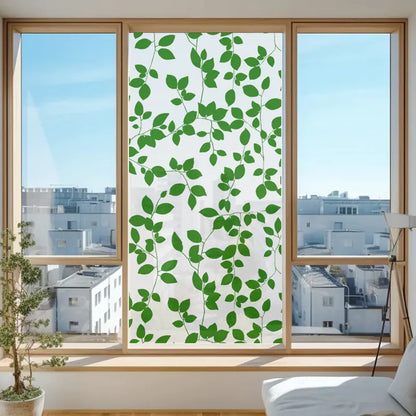 Static Cling Window Film - Frosted 3D Decorative Vinyl by Anti Spier