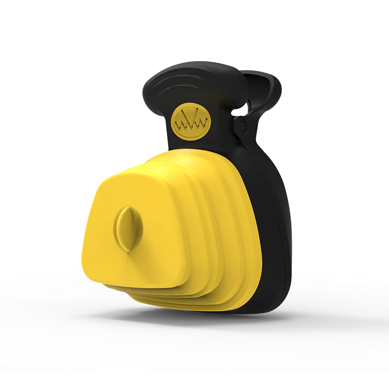 Pet Dog Poop Bag Dispenser with Foldable Poop Scoop by Anti Spier