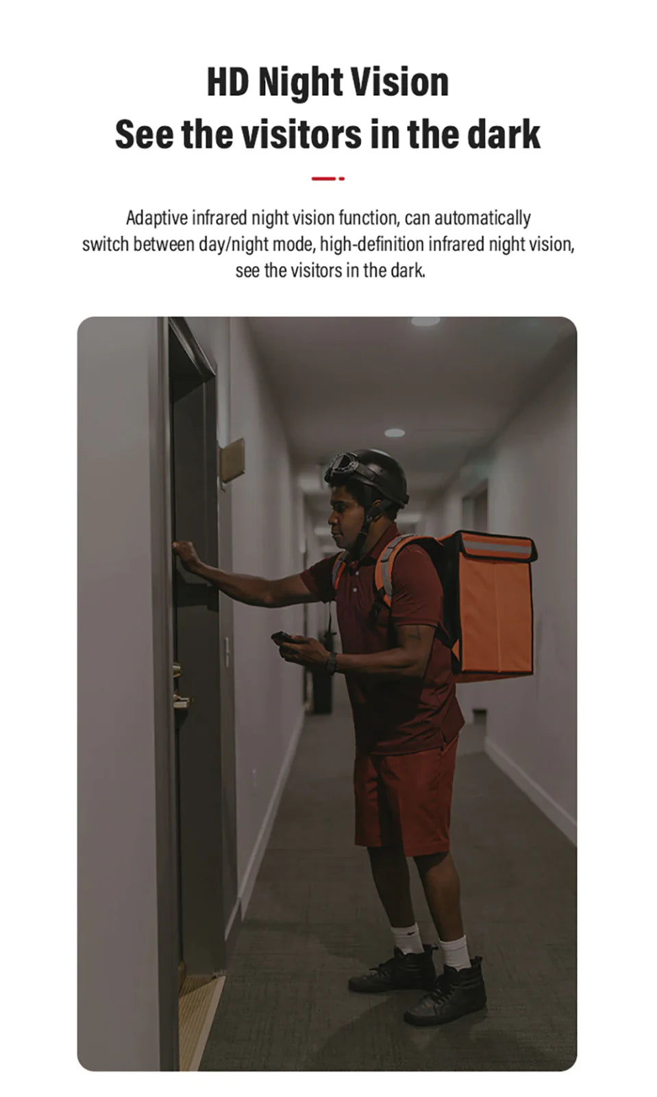 Wireless Security WiFi Smart Doorbell Intercom Video Camera Bell Chime Door Ring by Anti Spier