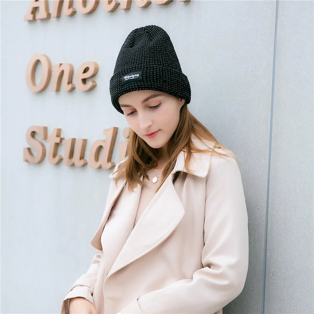 Reflective Beanie by Anti Spier
