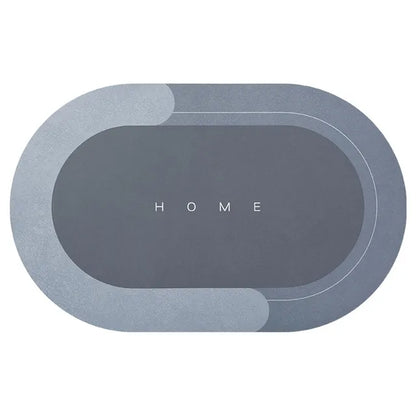 Bathroom Absorbent Quick Drying Carpet Floor Mat by Anti Spier