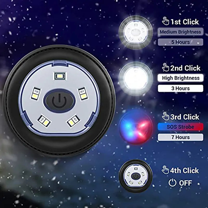 LED Hat With Stereo Headset by Anti Spier