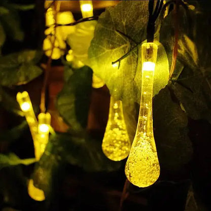 Dew Droplets 20 LED Solar Lights Falling Like Dew by Anti Spier