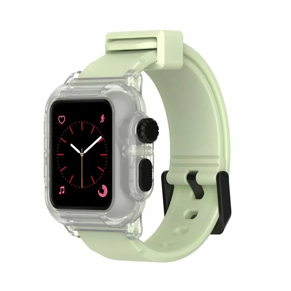 Waterproof Box Case Strap For Apple Watch by Anti Spier