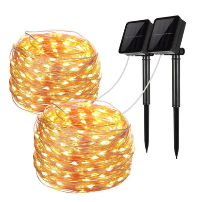 Mini Fiery 100 Lights Shine Like Firebugs With Solar Power 2/ Pak by Anti Spier