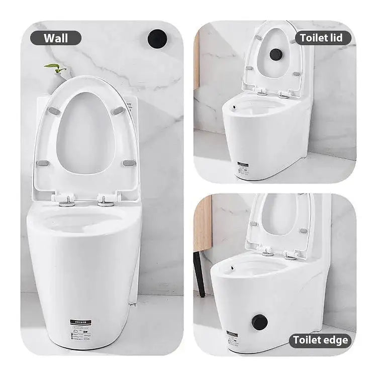 Adjustable Touchless Auto-Flush Sensor for Intelligent Toilet Flushing by Anti Spier