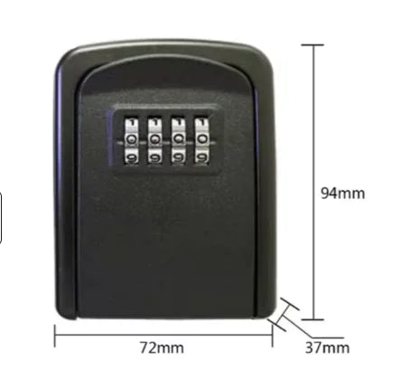 Secret Lock Box Key Holder by Anti Spier