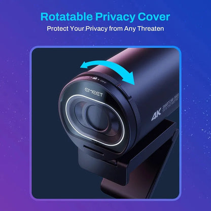 Ultra-clear 4K Live Broadcast Computer Camera by Anti Spier