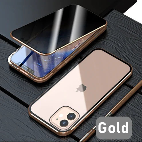 Glass Privacy Metal Phone Case iphone by Anti Spier