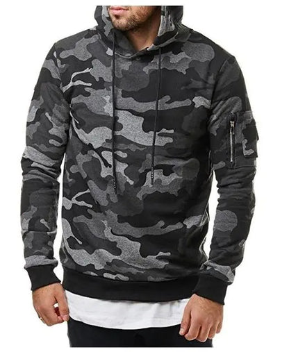 Camo Hoodie Jacket by Anti Spier