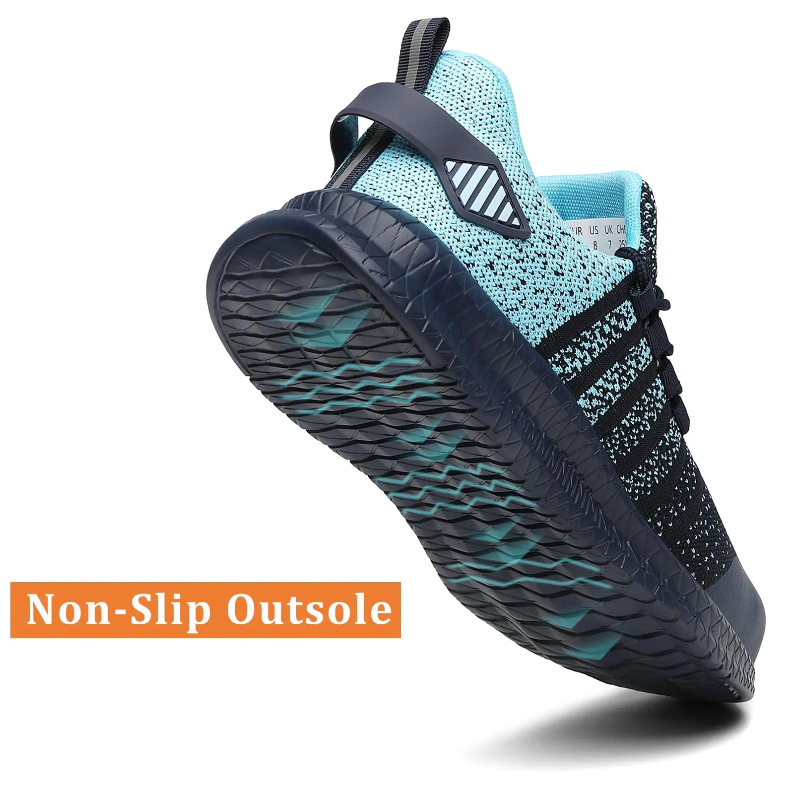 Steel Toe Shoes for Men and Women Comfortable Lightweight Work Safety Shoes Puncture Proof Slip Resistant Indestructible Sneakers Construction Work Utility Shoes 12 Women/10.5 Men Blue by Anti Spier