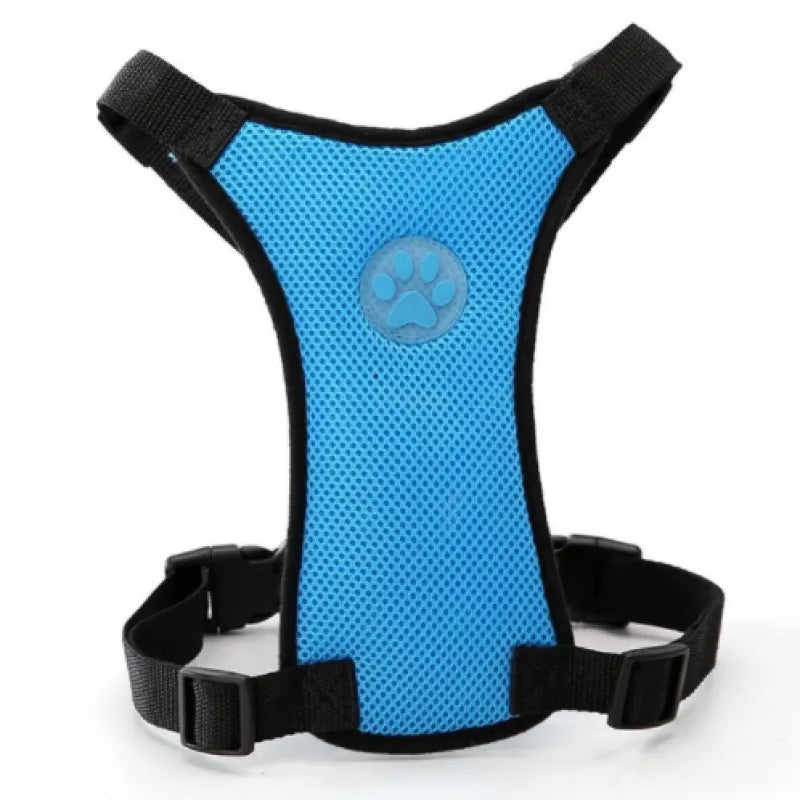Dog supplies Breathable mesh chest straps Pet car safety chest back by Anti Spier