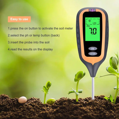 Soil Moisture and pH Meter Testing Instrument by Anti Spier