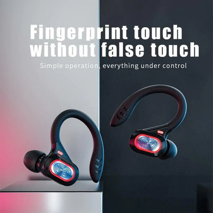 Bluetooth Headset 5.1 True Wireless Earphones Earbuds Headphones HiFi Sport TWS by Anti Spier