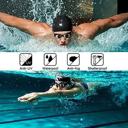 HD Anti - Fog Swim Goggles by Anti Spier