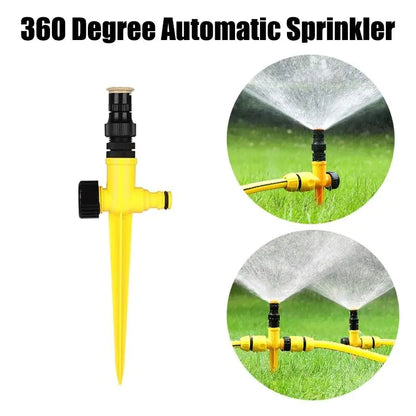 360° Rotation Auto Irrigation System Garden Lawn Sprinkler Patio Save Water USA by Anti Spier