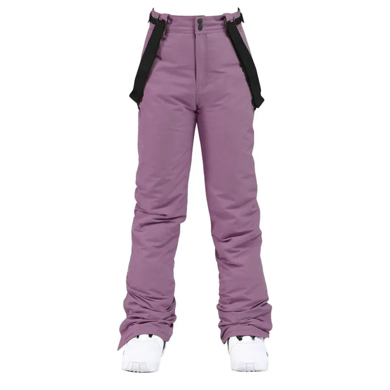 Windproof Waterproof Ski Pants with Detachable Elastic Waist by Anti Spier